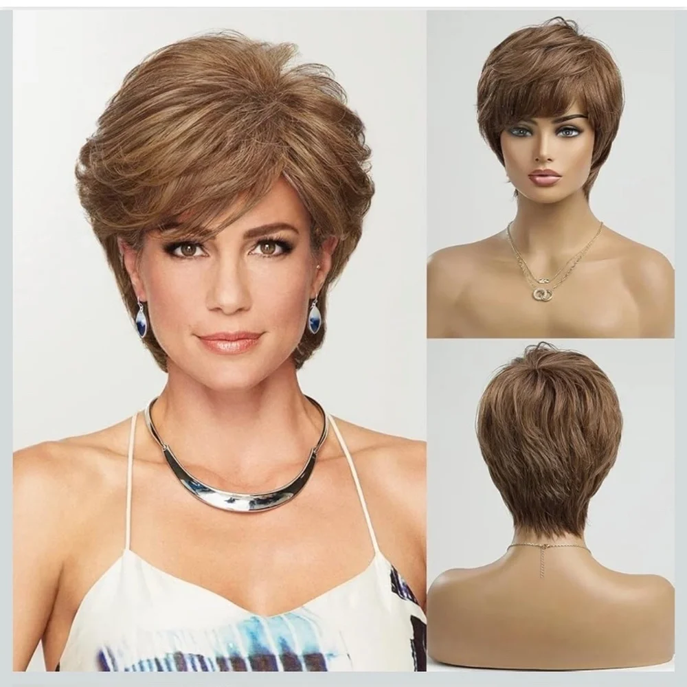 Blooming Hair Pixie Cut Stylish Wig